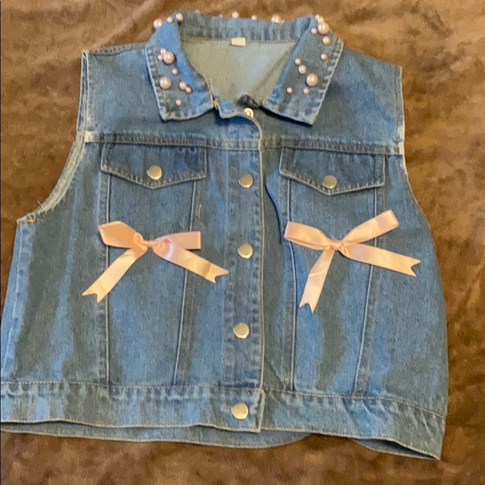 Denim vest